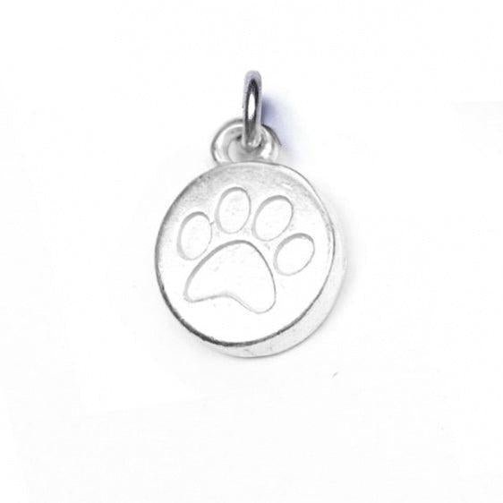 Anhänger Pfote - Silber-Tierisch tolle Geschenke