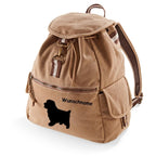 Canvas Rucksack Hunderasse: Norfolk Terrier-Tierisch tolle Geschenke