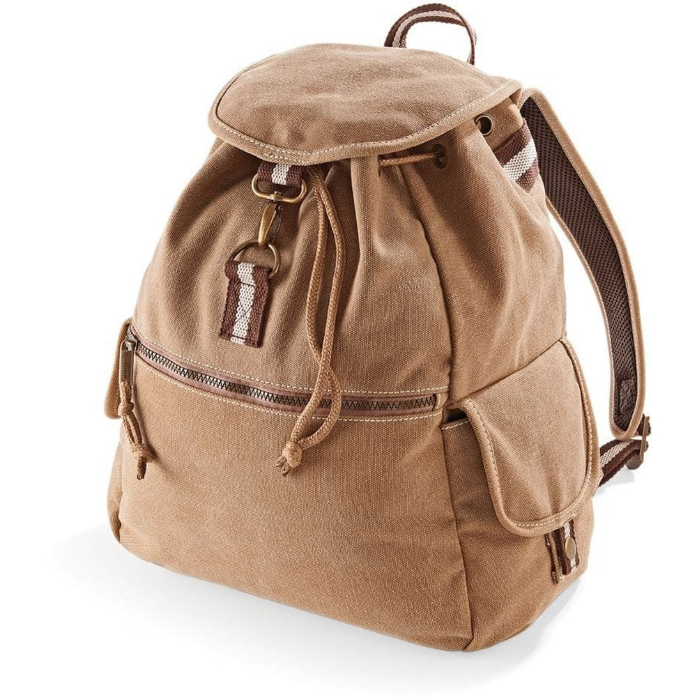 Canvas Rucksack Sahara mit Hunderassen-Silhouette - personalisierbar