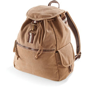 Canvas Rucksack Sahara mit Hunderassen-Silhouette - personalisierbar
