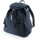 Canvas Rucksack Vintage Look navy – Outdoor Rucksack fuer Hundemenschen