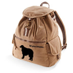 Canvas Rucksack Hunderasse: Barsoi - Barzoi - Borsoi-Tierisch tolle Geschenke