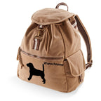 Canvas Rucksack Hunderasse: Beagle-Tierisch tolle Geschenke