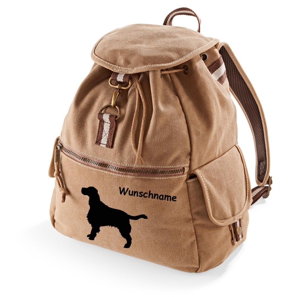Canvas Rucksack Hunderasse: Cocker Spaniel-Tierisch tolle Geschenke