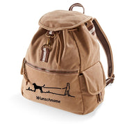 mantrailing rucksack personalisiert mit name