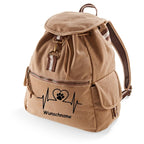 Canvas Rucksack: Herz 2-Tierisch tolle Geschenke