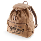 Canvas Rucksack: Hundemama-Tierisch tolle Geschenke