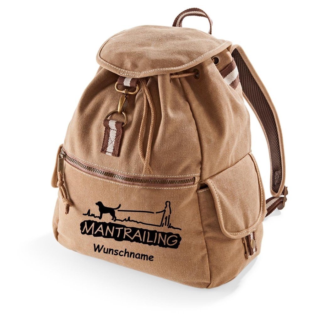 Canvas Rucksack: Mantrailing 2.0-Tierisch tolle Geschenke