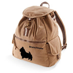 Canvas Rucksack Hunderasse: Norwich Terrier-Tierisch tolle Geschenke