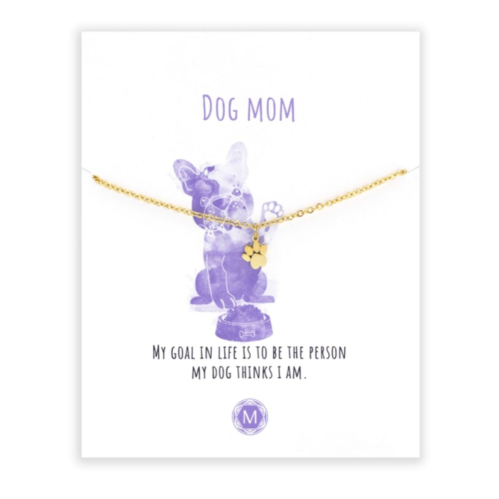 Armband Pfote aus -Edelstahl vergoldet-Tierisch tolle Geschenke