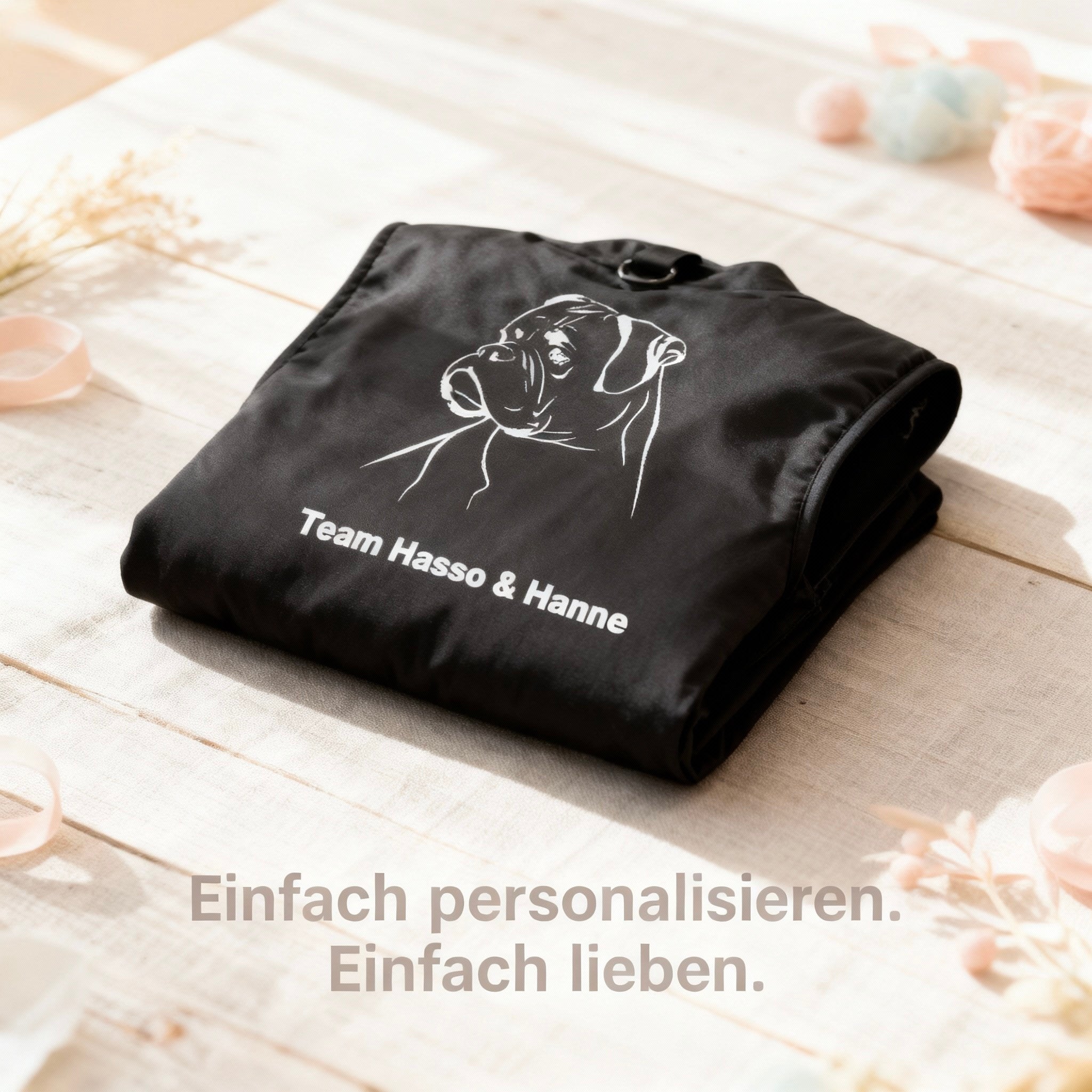 Kinderleicht personalisierbare Hundesportweste