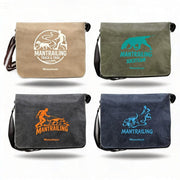 Canvas Messenger Bag Mantrailing Edition in vier Farben