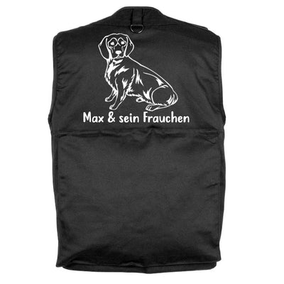Hundesportweste mit Alpenländische Dachsbracke-Motiv