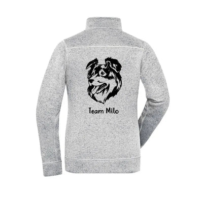Fleecejacke mit Australian Shepherd-Motiv, Motiv 3