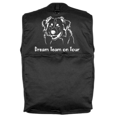 Hundesportweste mit Australian Shepherd-Motiv, Motiv 1