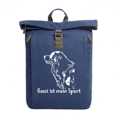 Rolltop-Rucksack mit Australian Shepherd-Motiv, Motiv 2
