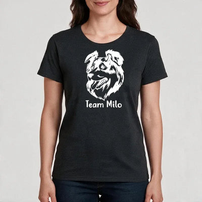 Premium T-Shirt mit Australian Shepherd-Motiv, Motiv 3