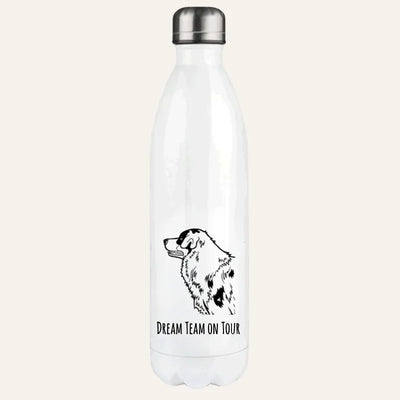 Thermosflasche mit Australian Shepherd-Motiv, Handgezeichnet, Motiv 2