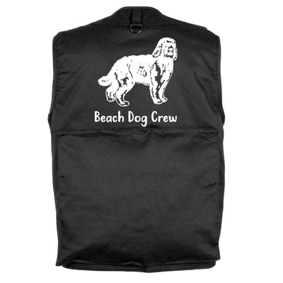 Hundesportweste mit Barbet-Motiv