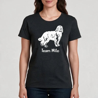 Premium T-Shirt mit Barbet-Motiv