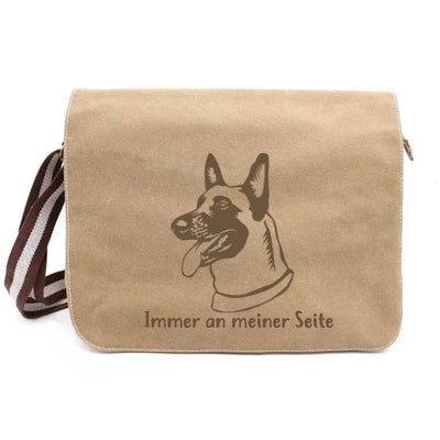 Messenger Bag mit Belgischer Schäferhund Malinois-Motiv, Motiv 2