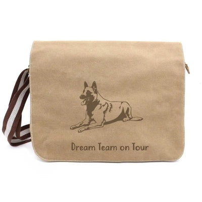 Messenger Bag mit Belgischer Schäferhund Malinois-Motiv, Motiv 3