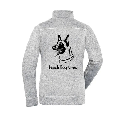 Fleecejacke mit Belgischer Schäferhund Malinois-Motiv, Motiv 2