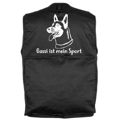 Hundesportweste mit Belgischer Schäferhund Malinois-Motiv, Motiv 2