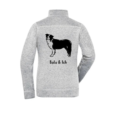 Fleecejacke mit Border Collie-Motiv, Motiv 2