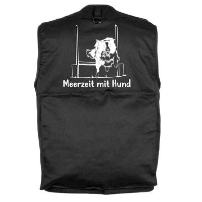 Hundesportweste mit Border Collie-Motiv, Flyball