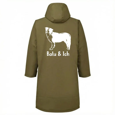 Gassi-Mantel mit Border Collie-Motiv, Motiv 2