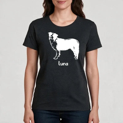Premium T-Shirt mit Border Collie-Motiv, Motiv 2