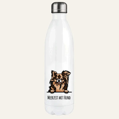 Thermosflasche mit Chihuahua-Motiv, Stilporträt, Motiv 3