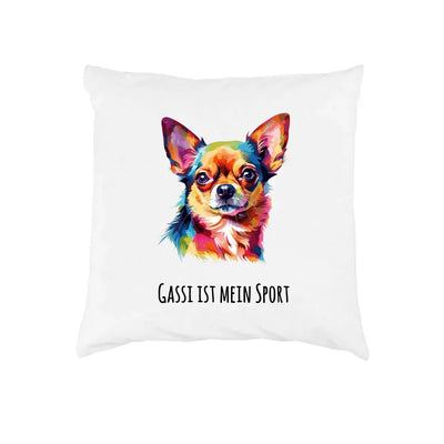 Kissen mit Chihuahua-Motiv