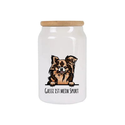 Leckerlidose mit Chihuahua-Motiv, Stilporträt, Motiv 3