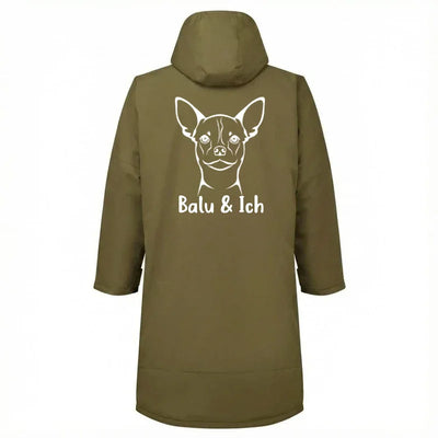 Gassi-Mantel mit Chihuahua-Motiv, Kurzhaar 2