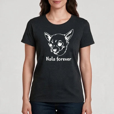 Premium T-Shirt mit Chihuahua-Motiv, Kurzhaar 1