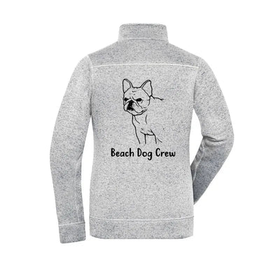 Fleecejacke mit Französische Bulldogge-Motiv, Motiv 1