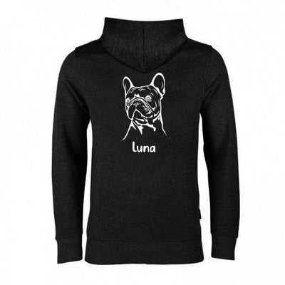 Hoodie mit Französische Bulldogge-Motiv, Motiv 2