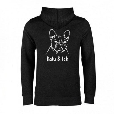 Hoodie mit Französische Bulldogge-Motiv, Motiv 3