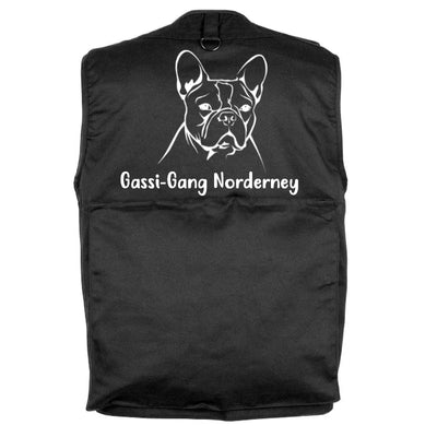 Hundesportweste mit Französische Bulldogge-Motiv, Motiv 3