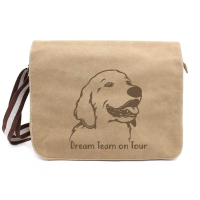 Messenger Bag mit Golden Retriever-Motiv, Motiv 2