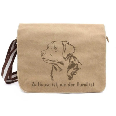 Messenger Bag mit Golden Retriever-Motiv, Motiv 1