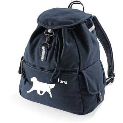 Canvas-Rucksack mit Golden Retriever-Motiv, Motiv 2