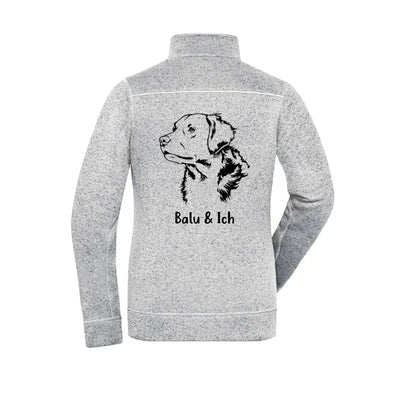 Fleecejacke mit Golden Retriever-Motiv, Motiv 1