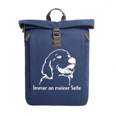 Rolltop-Rucksack mit Golden Retriever-Motiv, Motiv 2