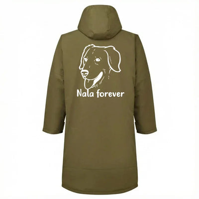 Gassi-Mantel mit Golden Retriever-Motiv, Motiv 4