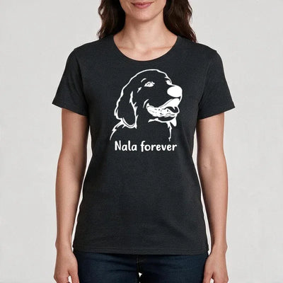 Premium T-Shirt mit Golden Retriever-Motiv, Motiv 2