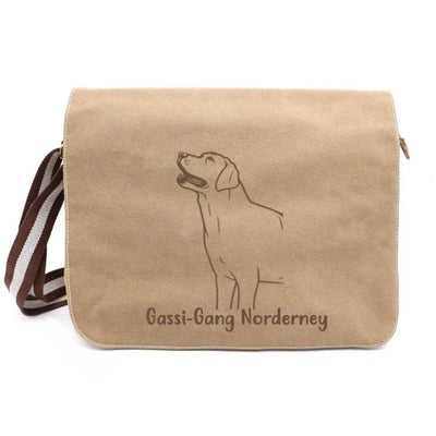 Messenger Bag mit Labrador Retriever-Motiv, Motiv 4