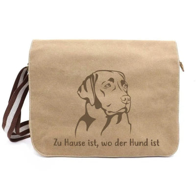 Messenger Bag mit Labrador Retriever-Motiv, Motiv 1